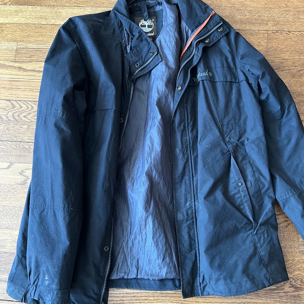 Timberland Black Shell Winter Jacket - image 1